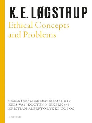 cover image of Ethical Concepts and Problems